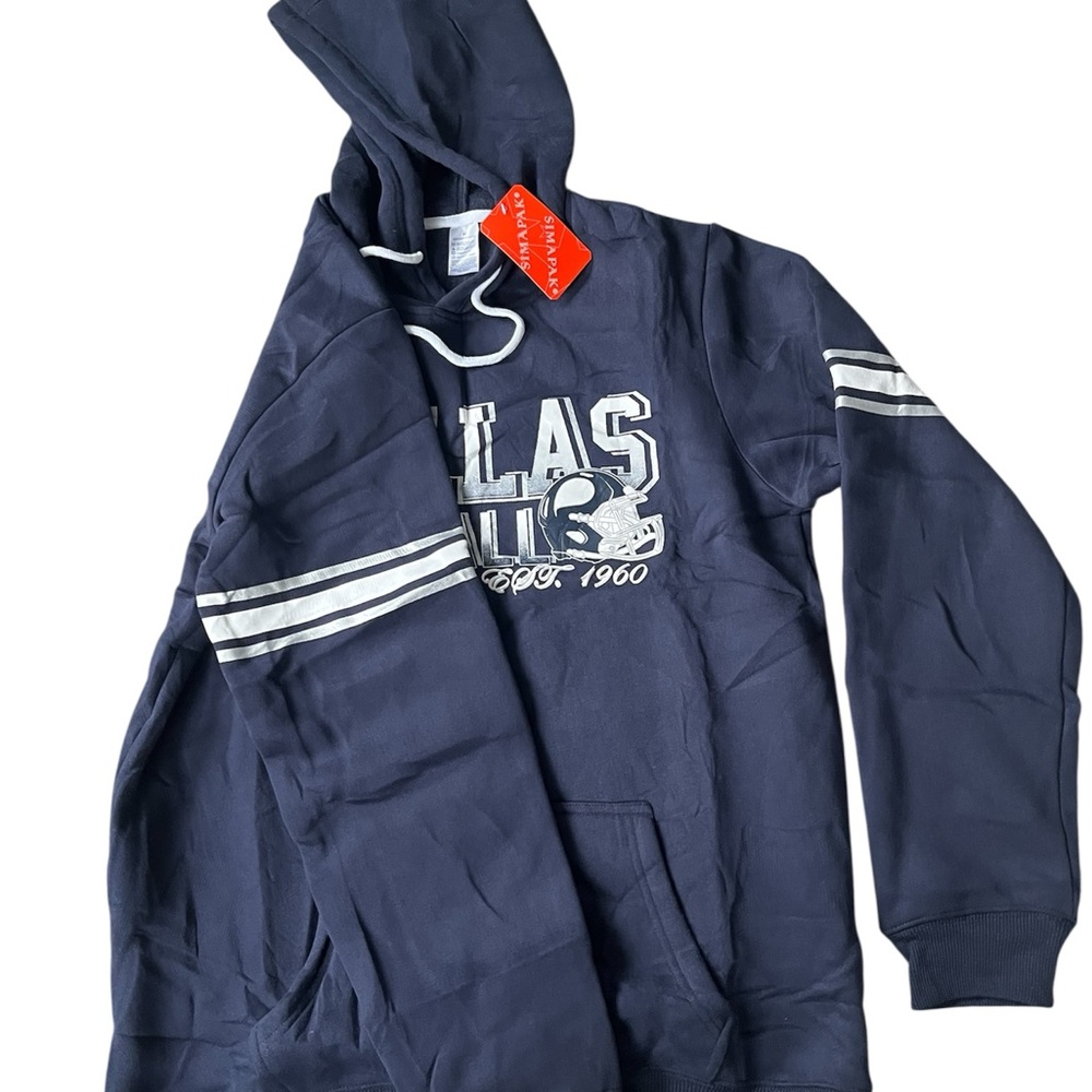 Dallas Football Navy Hoodie - Picture 3 of 6